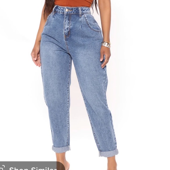 🆕 Fashion Nova Mom jeans 🆕🆕 - Picture 1 of 6
